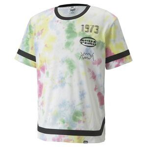 PUMA Summer League Shirt Yellow Glow LG